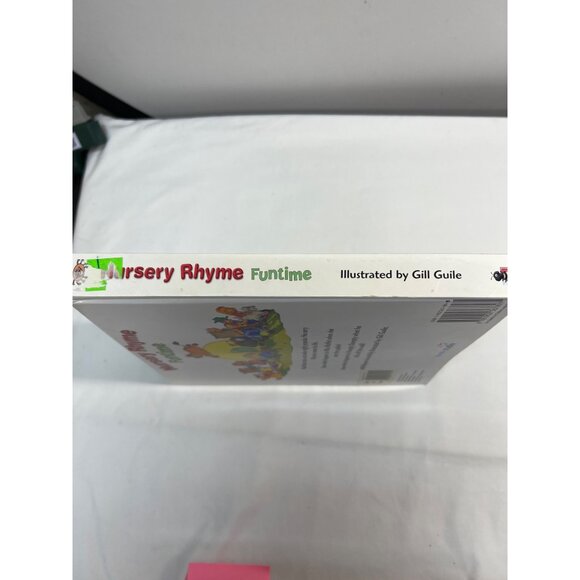 Nursery Rhyme Funtime Childrens Book With Pull Tabs & Interactive Features - Picture 3 of 4